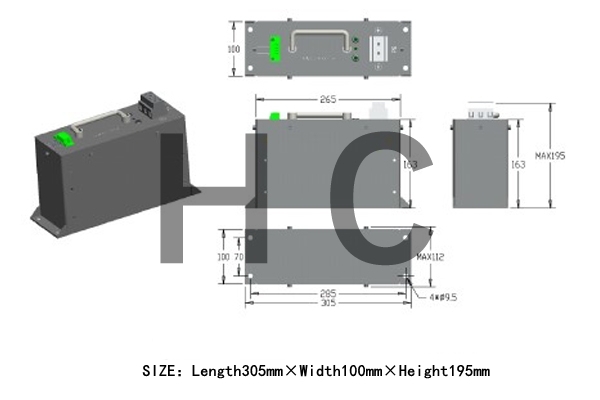 90V 83F Lithium Ion Capacitor Module